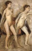 Young Spartan Girls, Edgar Degas